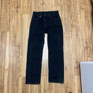 Black Levi jeans